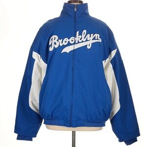 Majestic Blue and White Brooklyn Therma Base Jacket